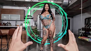 SEX SELECTOR - Curvy&comma; Tattooed Asian Goddess Connie Perignon Is Here To Play